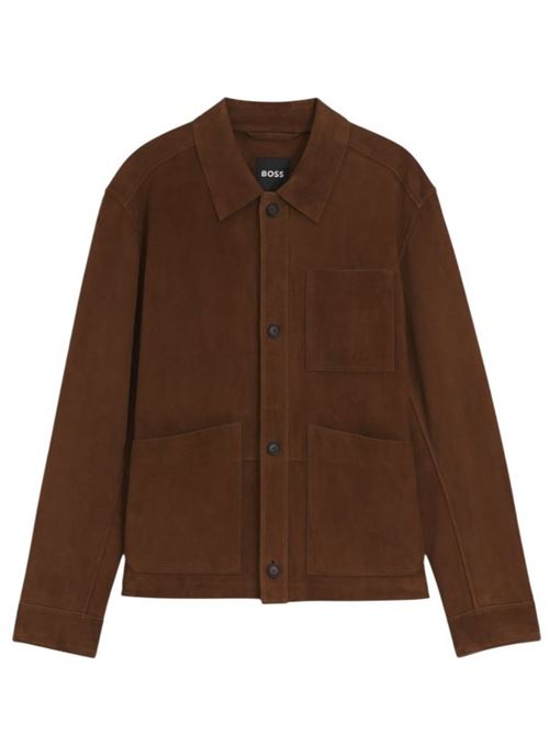 Giubbotto  in pelle scamosciata nappalan BOSS | 50543204 C-MARKUEDO.217